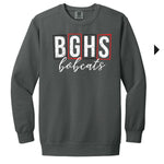 Bowling Green "BGHS Bobcats" Comfort Colors Crewneck Sweatshirt