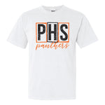 PALMYRA PANTHERS COMFORT COLORS PHS TSHIRT - WHITE