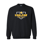 Van-Far Softball Crewneck Sweatshirt - Black