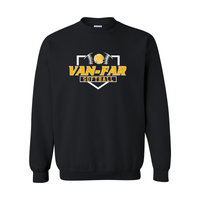 Van-Far Softball Crewneck Sweatshirt - Black