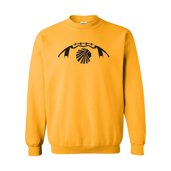 Van-Far Football Crewneck Sweatshirt - Gold