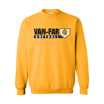 Van-Far Softball Crewneck Sweatshirt - Gold