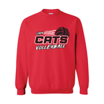 Bowling Green Volleyball Crewneck Sweatshirt - Red