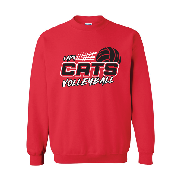 Bowling Green Volleyball Crewneck Sweatshirt - Red