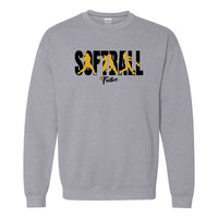 Tribe - Sport Grey Crewneck Softball Sweatshirt