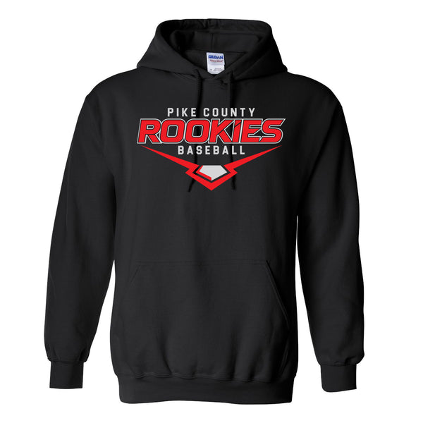 Pike County Rookies Baseball Hooded Sweatshirt