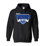 Mark Twain Varsity Softball Hooded Sweatshirt - Black