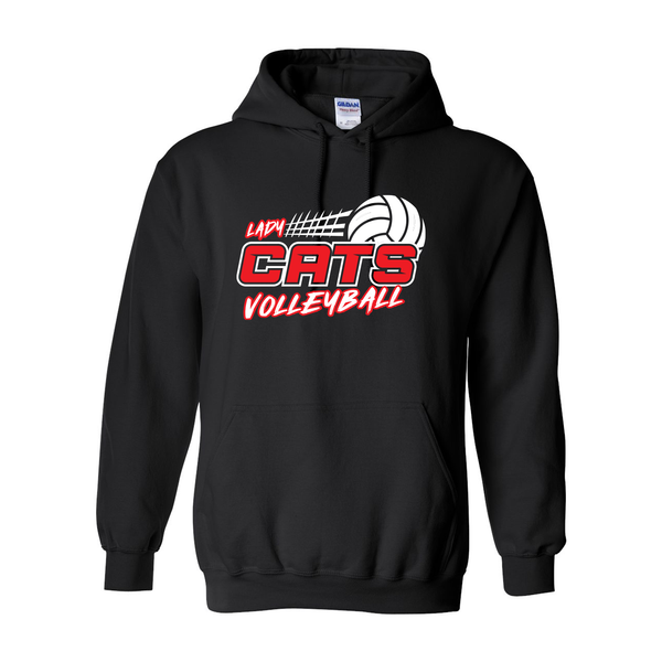 Bowling Green Volleyball Hooded Sweatshirt - Black