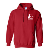 Be Seen, Be Safe Hooded Sweatshirt -  Red