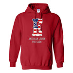 Elsberry American Legion Post 226 - Hooded Sweatshirt - Red