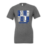 FOOTBALL - MARK TWAIN TIGERS BELLA CANVAS T-SHIRT