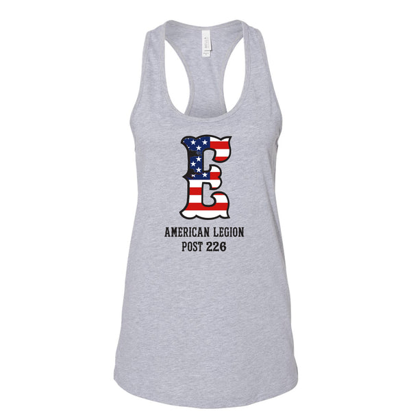 Elsberry American Legion - BELLA + CANVAS - Women's Jersey Racerback Tank - Sport Grey