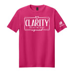 Clarity Healthcare Gildan Softstyle T-Shirt - Pink