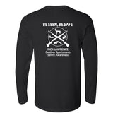 Be Seen, Be Safe Long Sleeve T-Shirt - Black