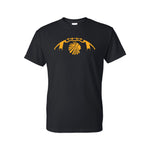 Van-Far Football T-Shirt - Design 1 - Black