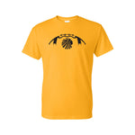 Van-Far Football T-Shirt - Design 1 - Gold