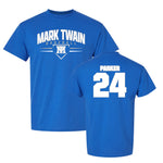 Mark Twain Baseball T-Shirt - Personalized - Royal