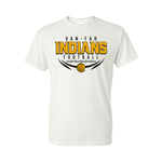 Van-Far Football T-Shirt - Design 2 - White