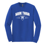 Mark Twain Tiger Baseball Long Sleeve T-Shirt