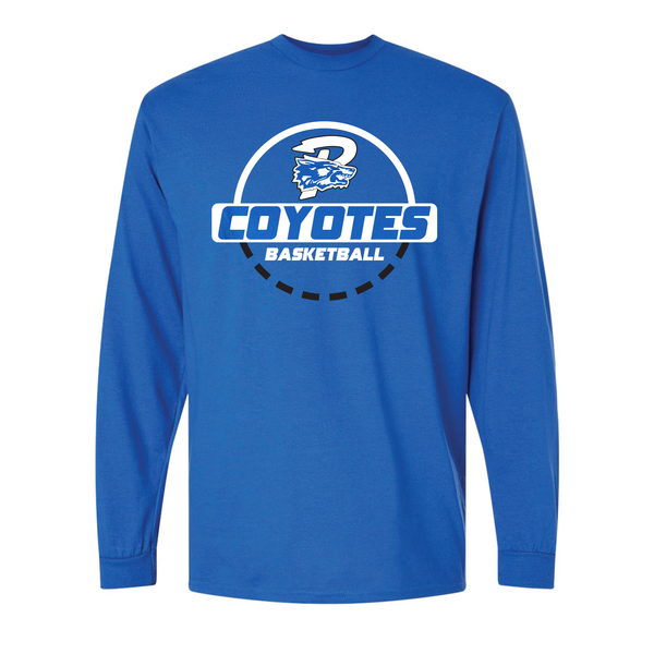 PARIS COYOTES BASKETBALL LONG SLEEVE T-SHIRT - 2025