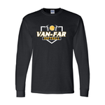 Van-Far Softball Long Sleeve T-Shirt - Black