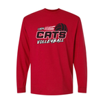 Bowling Green Volleyball Long Sleeve T-Shirt - Red