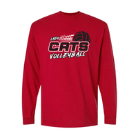 Bowling Green Volleyball Long Sleeve T-Shirt - Red