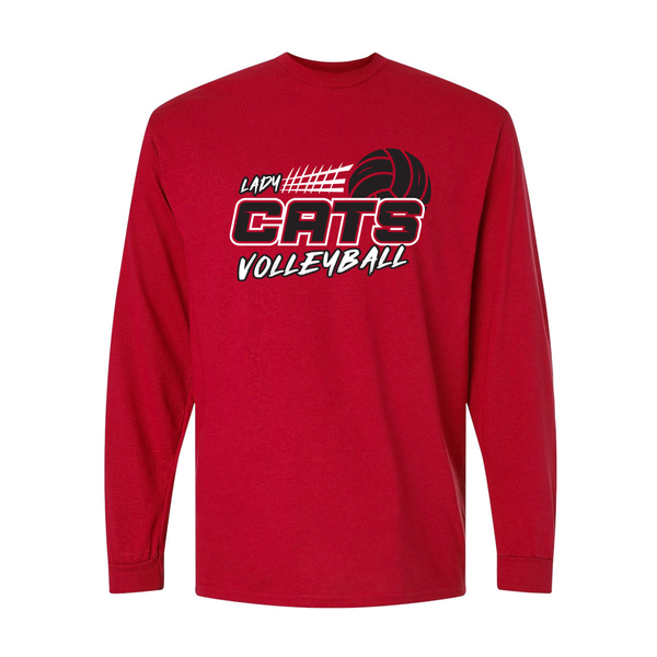 Bowling Green Volleyball Long Sleeve T-Shirt - Red
