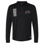 Adidas - 3-Stripes Double Knit Quarter-Zip Pullover - A482