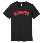 Pike County Rookies Baseball 50/50 Bella Canvas T-Shirt - Black