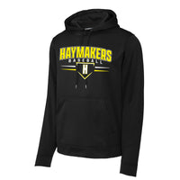 Haymakers Baseball - Sport-Tek Performance Hooded Sweatshirt
