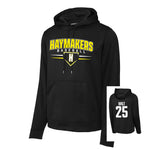 Haymakers Baseball - Sport-Tek Performance Hooded Sweatshirt - Personalized