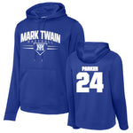 Personalized Sport-Tek Wick Fleece Hooded Sweatshirt - Charcoal