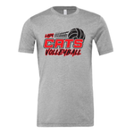 Bowling Green Volleyball T-Shirt - BELLA CANVAS - Athletic Heather