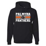 PALMYRA PANTHERS HOODED SWEATSHIRT BLACK