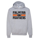 PALMYRA PANTHERS HOODED SWEATSHIRT ATHLETIC HEATHER