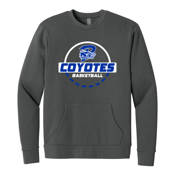 PARIS COYOTES BASKETBALL NEXT LEVEL CREWNECK W/POCKET