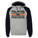 PALMYRA PANTHERS RAGLAN HOODED SWEATSHIRT