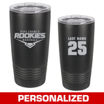 Pike Co Rookies - Polar  Camel - 20 oz Engraved Insulated Tumbler