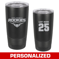 Pike Co Rookies - Polar  Camel - 20 oz Engraved Insulated Tumbler