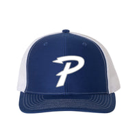 PARIS P EMBROIDERED RICHARDSON 112 - ROYAL BLUE/WHITE