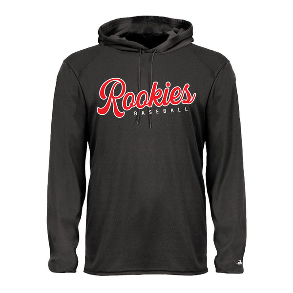 Pike County Rookies Baseball Badger Light Weight Hooded Performance Hoodie