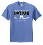 RICK'S PLACE 2023 EVENT T-SHIRT - HEATHER BLUE