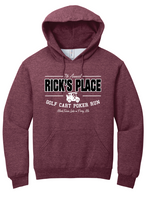 RICK'S PLACE 2023 EVENT HOODED SWEATSHIRT - HEATHER MAROON