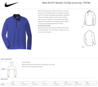 779795 - MTHS - Nike Dri-FIT Stretch 1/2-Zip Cover-Up