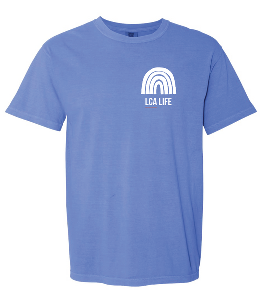 Lick Creek Adventures - Comfort Colors - T-Shirt - Flo Blue