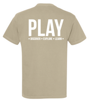 Lick Creek Adventures - Comfort Colors - T-Shirt - Khaki