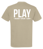 Lick Creek Adventures - Comfort Colors - T-Shirt - Khaki