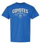 PARIS COYOTES BASEBALL TSHIRT - Royal Blue
