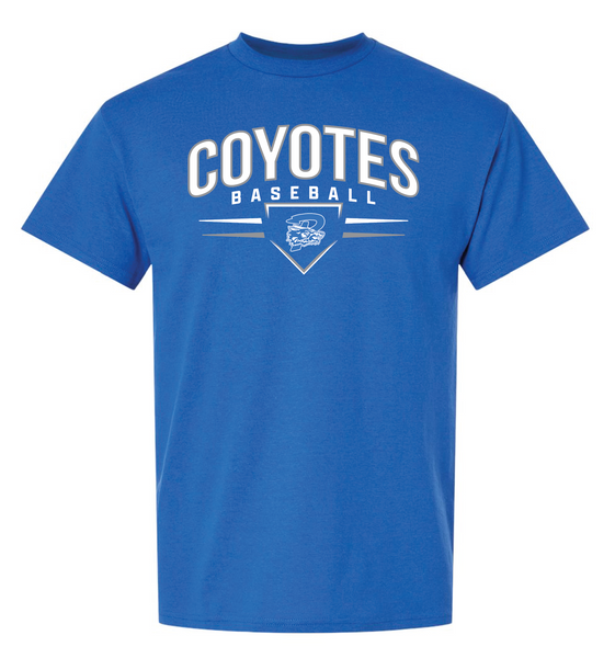 PARIS COYOTES BASEBALL TSHIRT - Royal Blue
